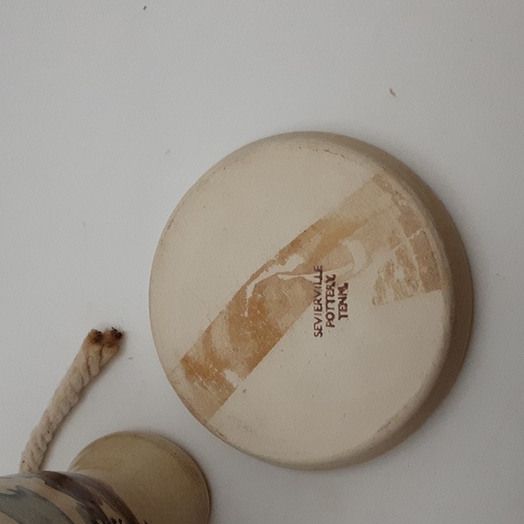 Vintage Sevierville Pottery Tree Art Genie Lamp - Picture 9 of 13